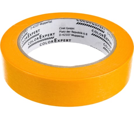 Бумажная лента COLOR EXPERT золот. 25x50 акриловый клей UV60, 8,5мк 96052502