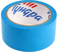 Малярная клейкая лента ТУНДРА стойкость к УФ до 30 дней, синяя, 48 мм x 25 м 9700802