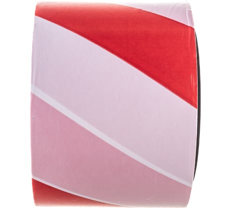 Оградительная лента Протэкт Стандарт 100 п.м.,75мм, Бело-красная ЛО-100/75 СТ б/кр