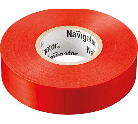 Изолента ПВХ Navigator 19х20м красн. NIT-A19-20/R 71111