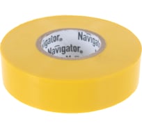 Изолента ПВХ Navigator 19х20м жел. NIT-A19-20/Y 71112 15933335