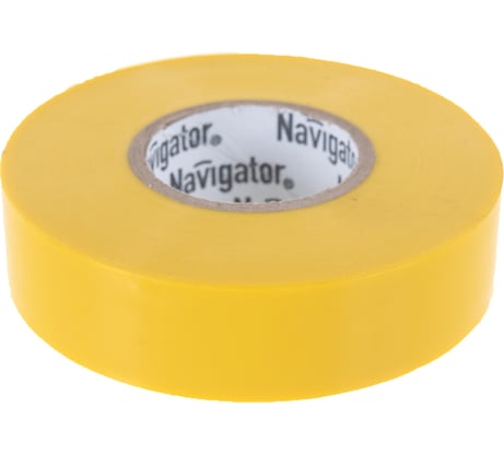 Изолента ПВХ Navigator 19х20м жел. NIT-A19-20/Y 71112