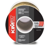 Уплотнитель KIM TEC SD51/4-100 м черный 15х4 мм 11593848