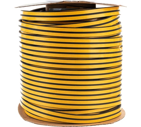 Уплотнитель KIM TEC E-150 черный 4х9 мм 11590135