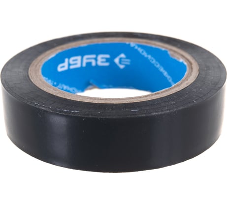 Изолента ПВХ ЗУБР Профессионал Электрик-10, 10 м, 15 мм, черная 1233-2_z02