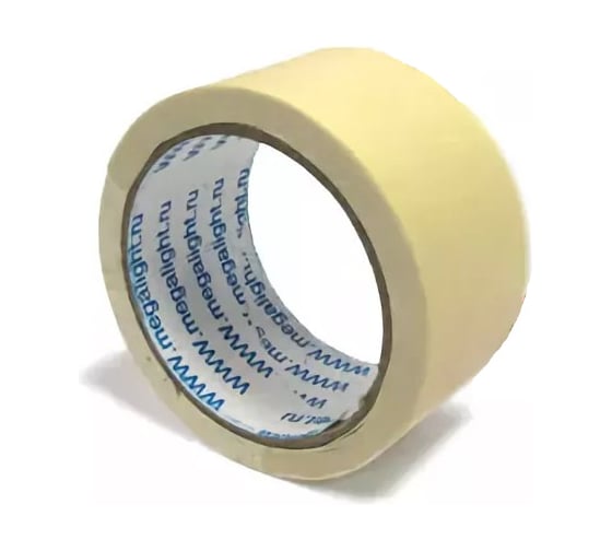 Малярная клейкая лента MEGAPOWER WHITE 19 мм х 27 м до 70 С PT-1927