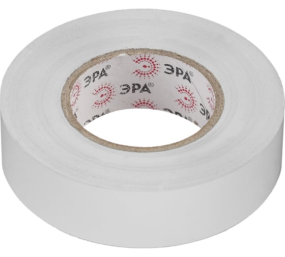 ПВХ-изолента ЭРА 19мм x 20м, белая C0036542