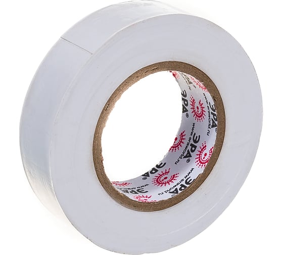 ПВХ-изолента ЭРА 19мм x 20м, белая C0036542