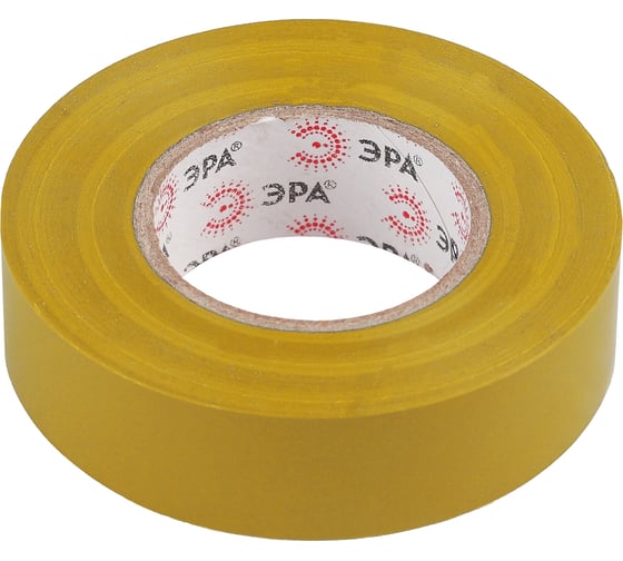 ПВХ-изолента ЭРА 15мм x 20м, желтая C0036547