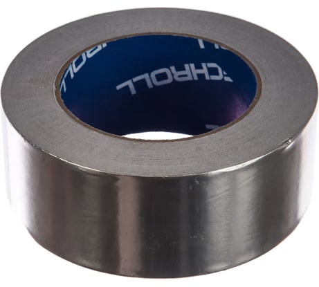 Алюминиевая клейкая лента TECHROLL 48 мм х 50 м, 50 мкр, AL И_КД тр_059107284