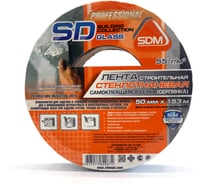 Строительная самоклеящаяся сетка SDM SD-GLASS Professional 50мм х 153м повышенной прочности 00-00000190