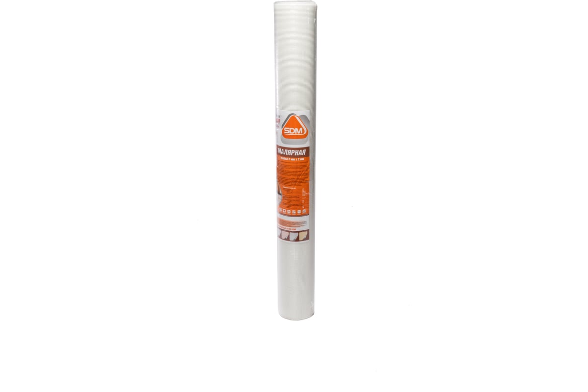 Стеклотканевая штукатурная сетка SDM SD-GLASS Professional 5х5мм, 50м ...