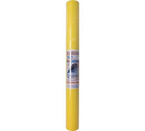 Стеклотканевая сетка SDM 145 SD-GLASS Professional фасадная 5х5мм, 1м х 10м 00-00000628