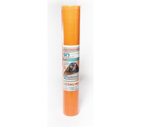 Стеклотканевая сетка SDM Для стяжки SD-GLASS Professional 10х10мм, 50м тип PRO 00-00003917