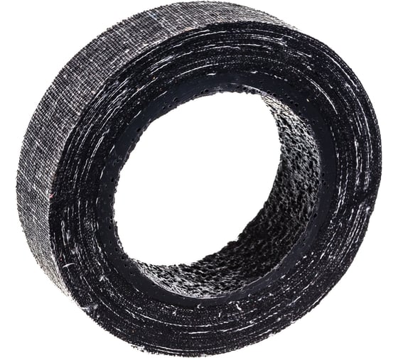 Прорезиненная изолента UNIBOB х/б, 70 г, черная 47411