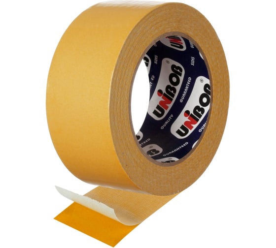 Двусторонняя клейкая лента UNIBOB 48 мм х 25 м 19956 1