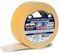 Двусторонняя тканевая лента UNIBOB 50 мм х 10 м 9050