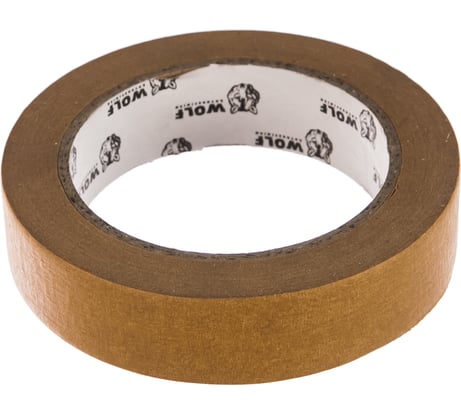 Маскировочная улучшенная коричневая лента Wolf 25 мм х 40 м 802.0125