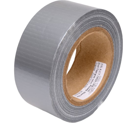 Монтажный скотч SV Tapes TPL S, 50 мм, 50 м, серебристый, армированный полиэфирной сеткой DTS150001 1