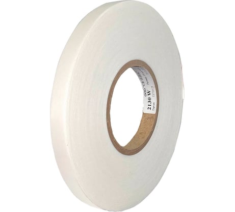 Двухсторонняя липкая лента на белой вспененной основе SV Tapes 2130 W, 15 мм, 20 м, акрил 213015.20