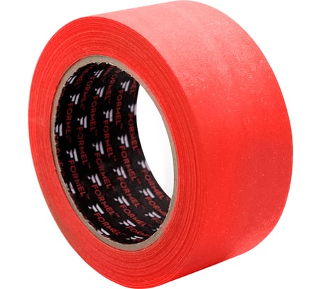 Маскировочная лента FORMEL RED красная 90, 48 мм, 40 м FR_RED_4048