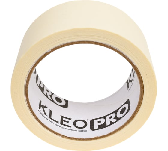 Малярная креппированная клейкая лента KLEO 48мм х 25м PRO К2-СЛ-2323