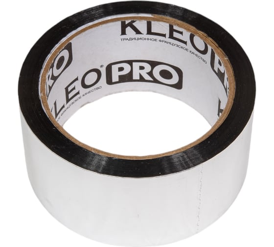 Металлизированная клейкая, клеящая лента KLEO 48мм х 50м PRO К2-СЛ-4322