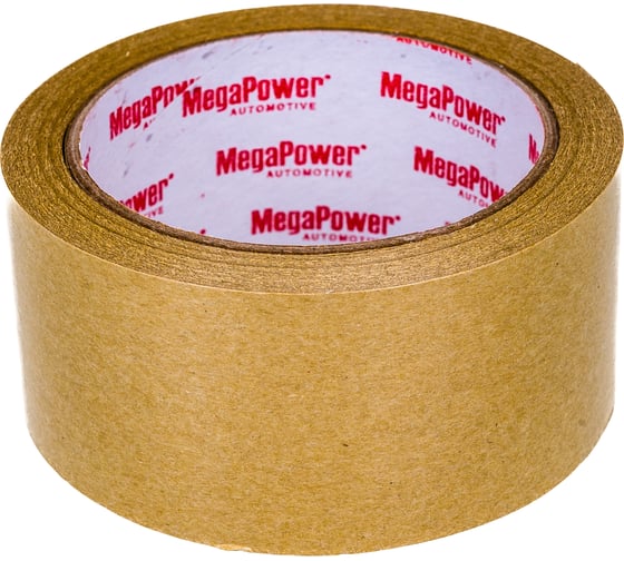 Бумажная клейкая лента Megapower 48мм х 25м (бежевый) KRT-4825