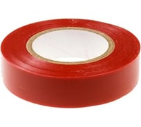 Изолента ПВХ MasterProf 15 мм 20 м, цвет красный HS.070045