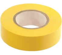 Изолента ПВХ MasterProf 15 мм 20 м, цвет жёлтый HS.070047