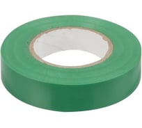 Изолента ПВХ MasterProf 15 мм 20 м, цвет зелёный HS.070046