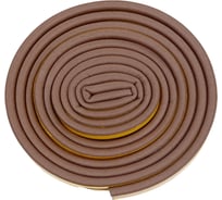 Самоклеящийся уплотнитель ULTIMA D-профиль, 6 м, коричневый ULTDВ00620