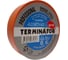 Изолента Terminator Iu1k оранжевая, ПВХ, огнеупорная, всепогодная, 0.18 мм, 19 мм, 20 м 2000823 2