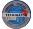 Изолента Terminator Iu1k синяя, ПВХ, огнеупорная, всепогодная, 0.18 мм, 19 мм, 20 м 2000821 1