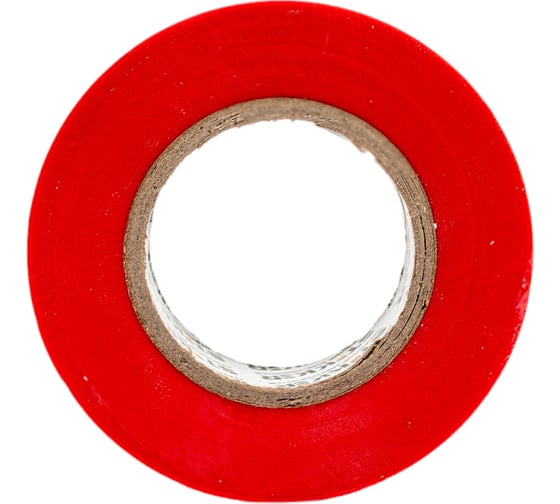 Изоляционная лента STEKKER 0,13x15 мм, 20 м, красная, INTP01315-20 32828
