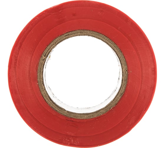 Изоляционная лента STEKKER 0,13x19 мм, 20 м, красная, INTP01319-20 32838