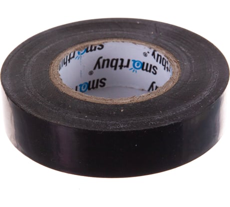 Изолента Smartbuy 0.18х19 мм, 20 метров, черная SBE-IT-19-20-b