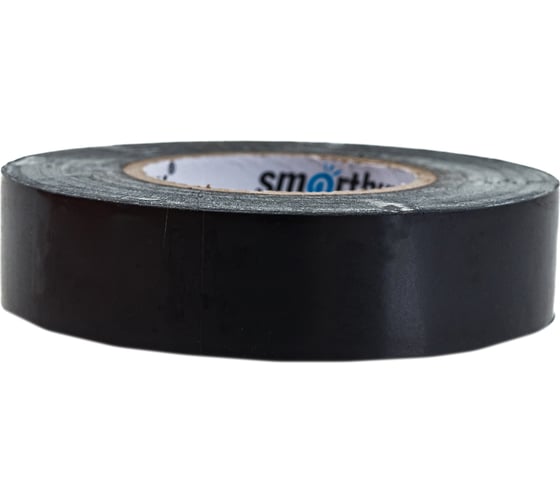 Изолента Smartbuy 0.18х19 мм, 20 метров, черная SBE-IT-19-20-b