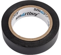 Изолента Smartbuy 0.13х15 мм, 10 метров, черная SBE-IT-15-10-b