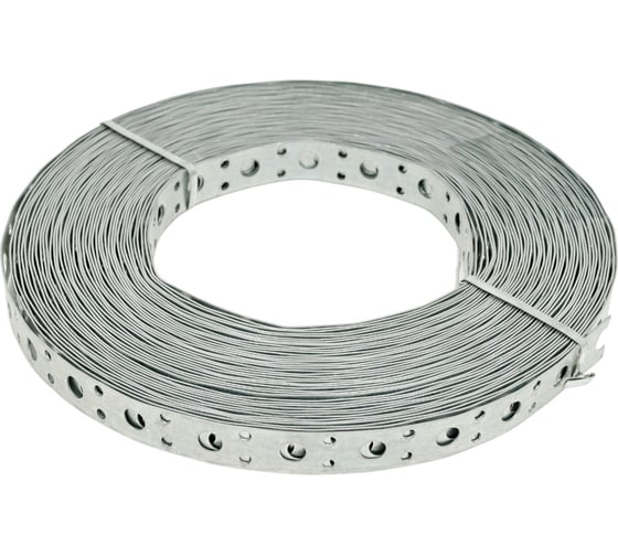 Перфорированная монтажная прямая лента EKF 20х1,0 25м lpm20x1.0