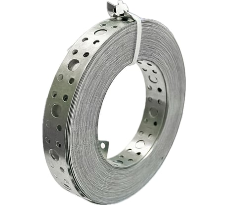 Перфорированная монтажная лента BILTI 20x0,7 мм, 25 м.п, 1 шт. Б-ПМЛ-200.7/25-Х264