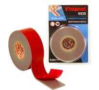 Монтажная клейкая двусторонняя лента Vintanet 6535, универсальная, 25 мм х 1,5 м 25MMX1,5M