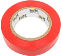 Изолента IEK Mixtape 7 0.15x15 мм, красная, 10 м EX-IZ10-C15-15-10-K04