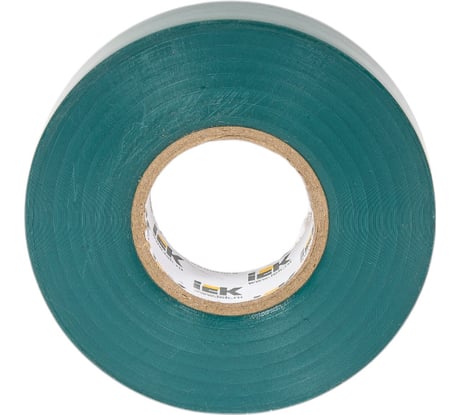 Изолента IEK Mixtape 7 0.15x19 мм, зеленая, 25 м EX-IZ10-C15-19-25-K06