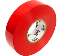 Изолента IEK Mixtape 7 0.15x19 мм, красная, 25 м EX-IZ10-C15-19-25-K04