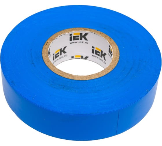 Изолента IEK Mixtape 7 0.15x19 мм, синяя, 25 м EX-IZ10-C15-19-25-K07