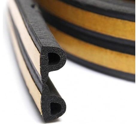 Уплотнитель STARFIX P, черный, 9x5,5 мм, 100 м SF1015-03