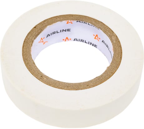 Изолента Airline ПВХ, белая, 15мм х 10м AIT-P-04