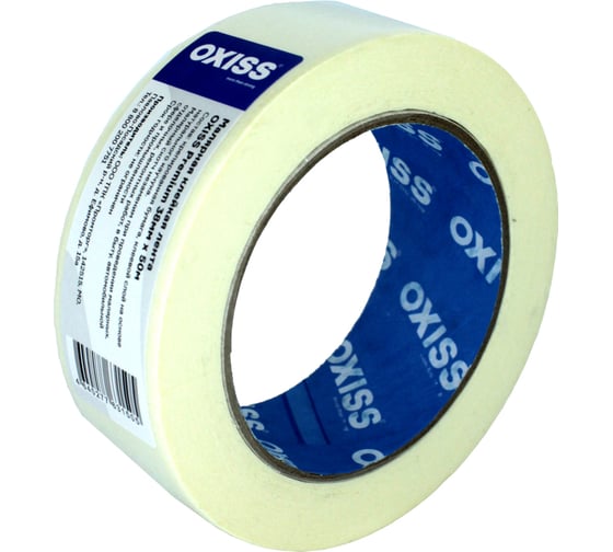 Малярная клейкая лента Oxiss Premium 38мм х 50м 4640277633615