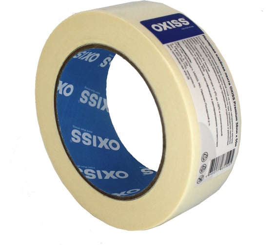 Малярная клейкая лента Oxiss Premium 38мм х 50м 4640277633615 1